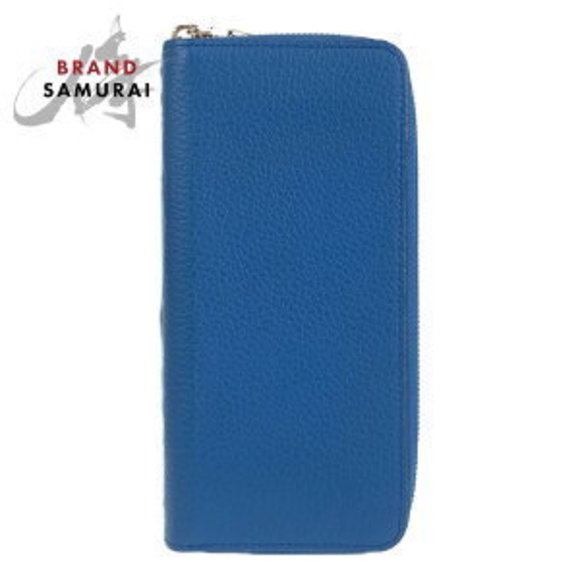 Louis Vuitton Blue Vertical Zippy Taurillon Long Wallet Leather - Picture 1 of 9